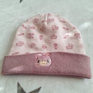 2020 Animal Crossing Herizons Stocking Cap Beanie‎ Celeste Pink Owl Flowers Hat